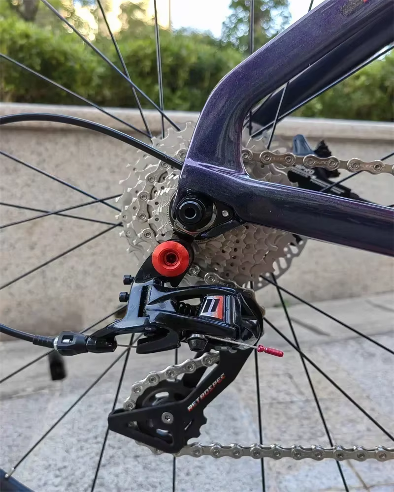 Vélo de route en fibre de carbone TWITTER avec transmission électronique EDS TX7100-24S