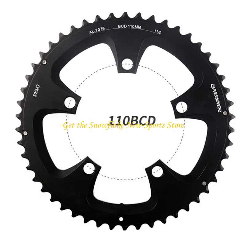 Roue chaîne vélo E56D, plateau