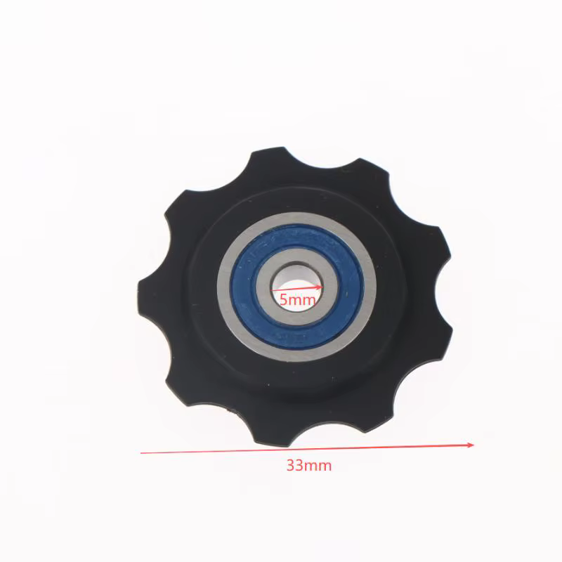 Roue de guidage de chaîne de vélo FIFTY-FIFTY – Pièce de rechange facile à installer pour le cyclisme sur route et VTT