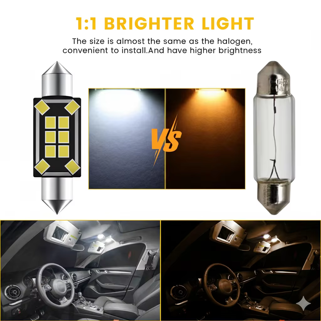 Pour RENAULT Scenic 2 3 4 XMOD 2003 2004 2005 2006 2007 2008 2009 2010 2011 2012 2020 Accessoires d'éclairage LED intérieur de voiture