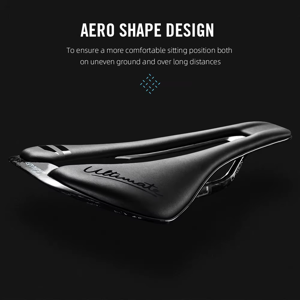 Selle de vélo en carbone 3D RYET X15 240*135/143mm