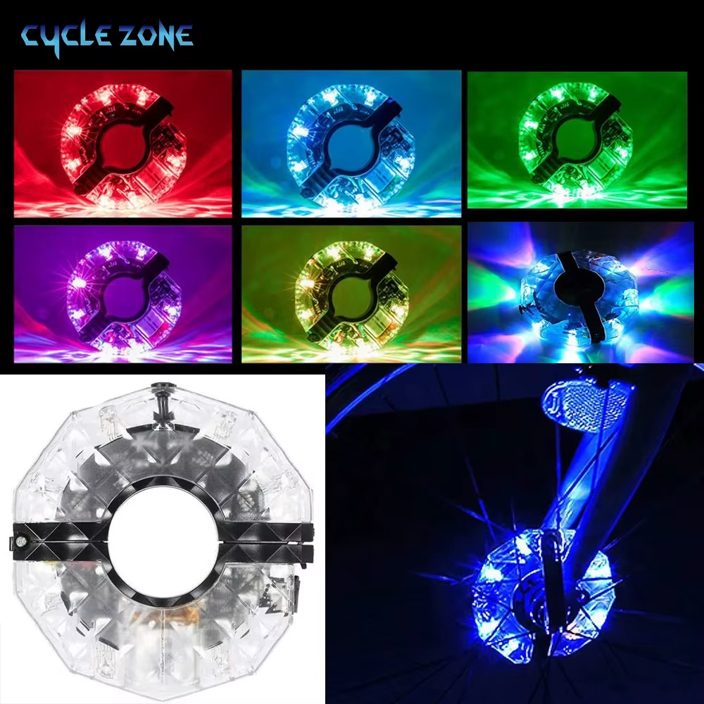 Lumière de rayon de vélo