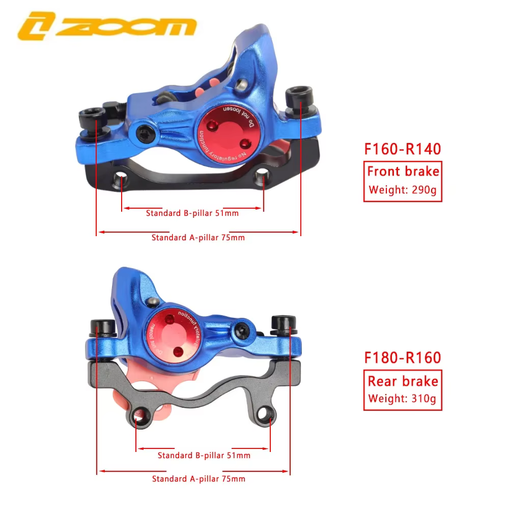 ZOOM frein de vélo hydraulique HB-875 VTT