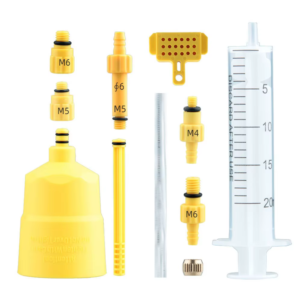 Systèmes de freinage hydrauliques Kit d'outils de purge hydraulique frein de vélo 9/11 pièces