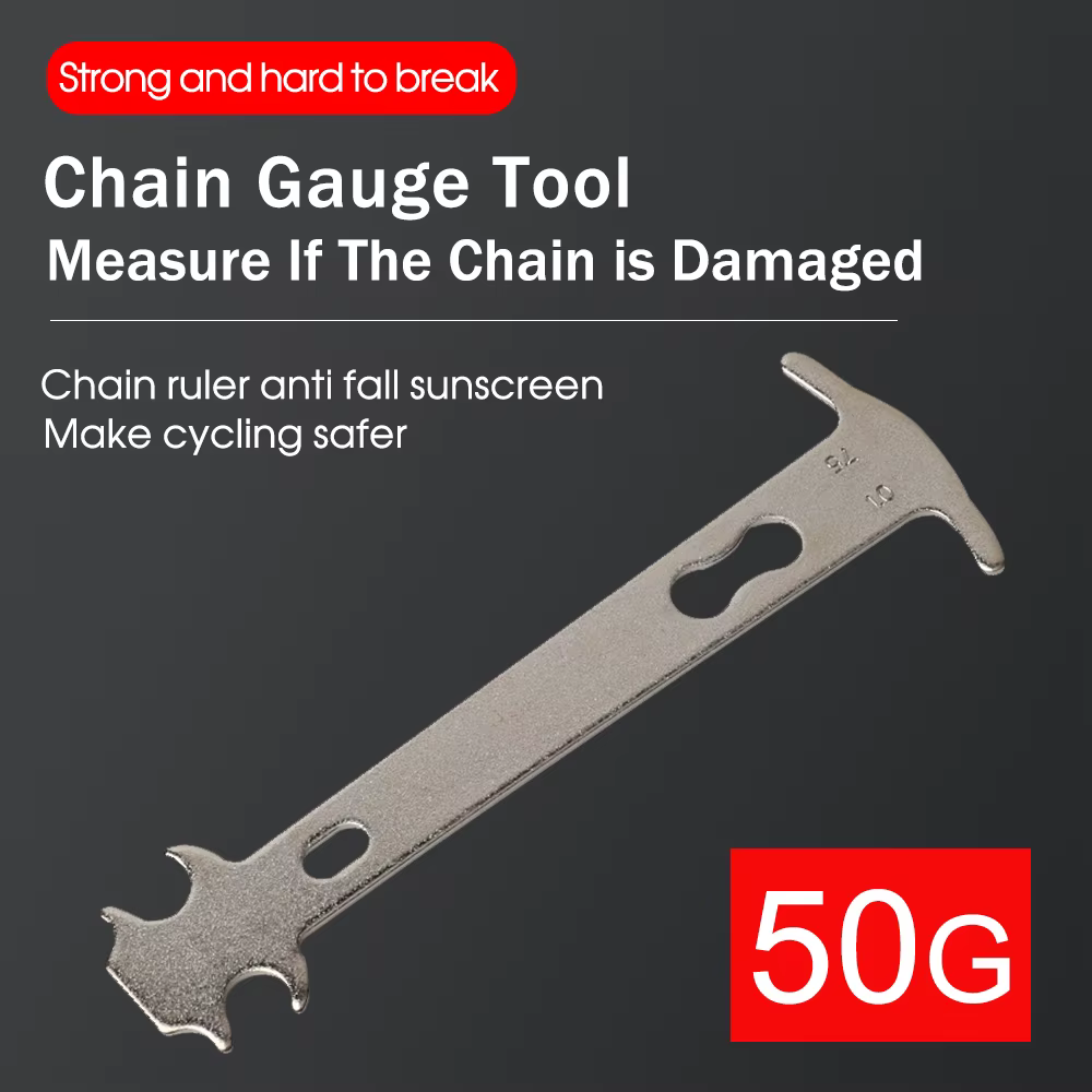 Règle de mesure de vélo, outil de réparation de vélo, accessoires de cyclisme