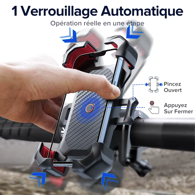Joyroom Support pour téléphone de vélo 360 ° Ver