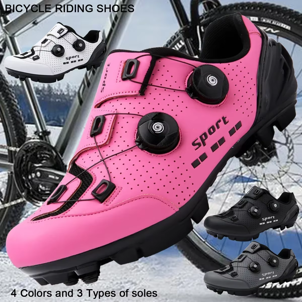 ACKOOR vélo de route chaussures de cyclisme hommes femmes nouvelles lances course autobloquant vitesse