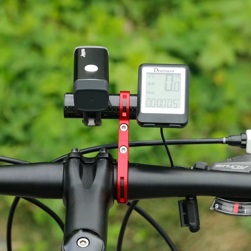 Extension de guidon de vélo multifonctionnelle en Fiber de carbone