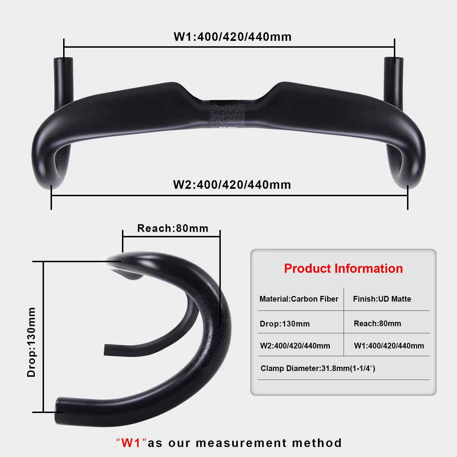 RXL SL 31.8 guidon de vélo de route en carbone routage interne