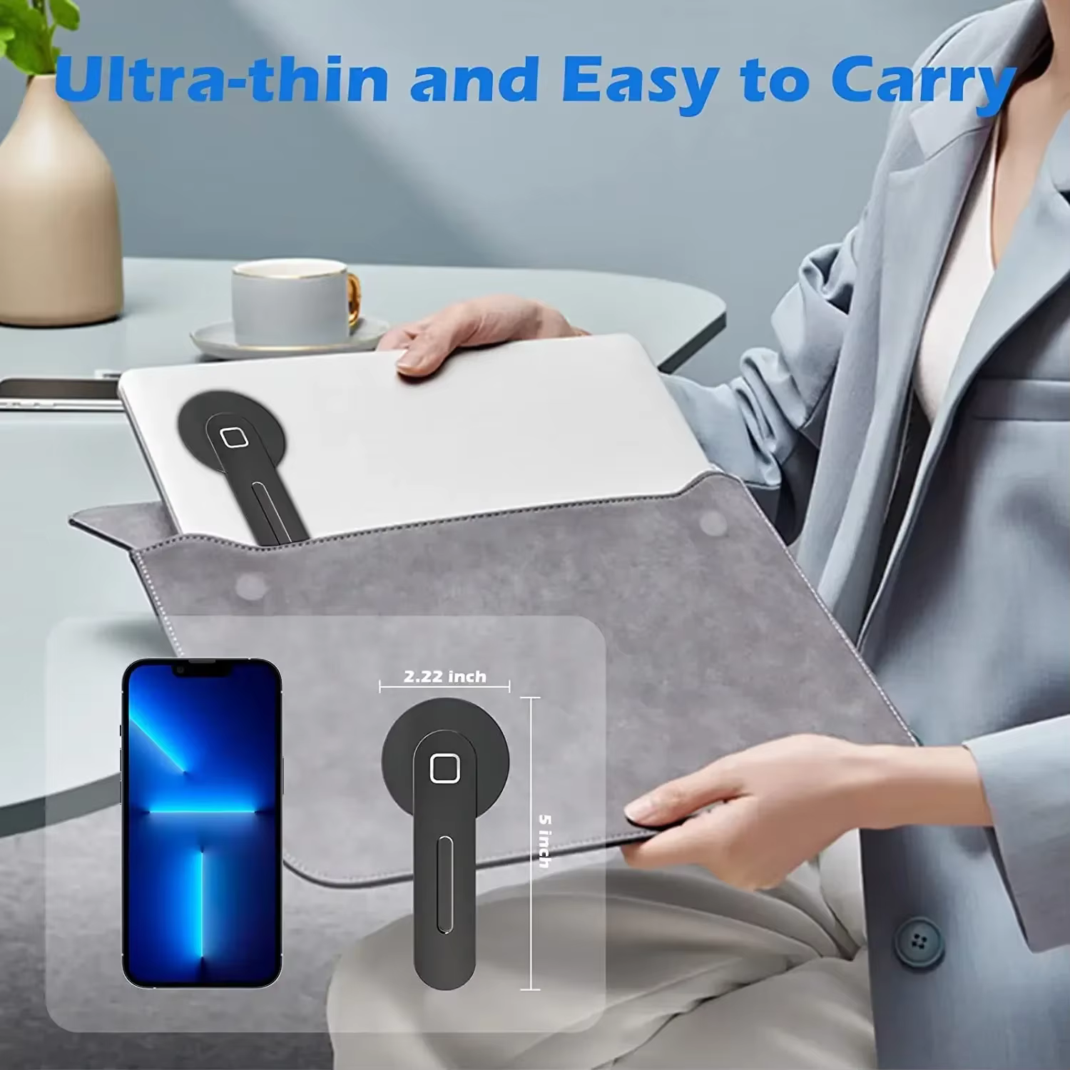 Support magnétique pour téléphone portable