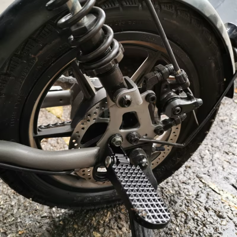 Repose-pieds pliables en aluminium pour pédales remplacement scooter électrique