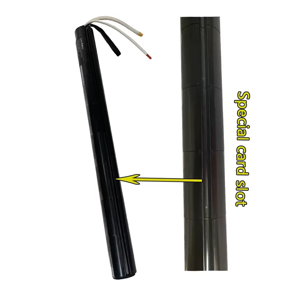 Trottinette électrique 36V avec batterie intégrée tubulaire en fibre de carbone