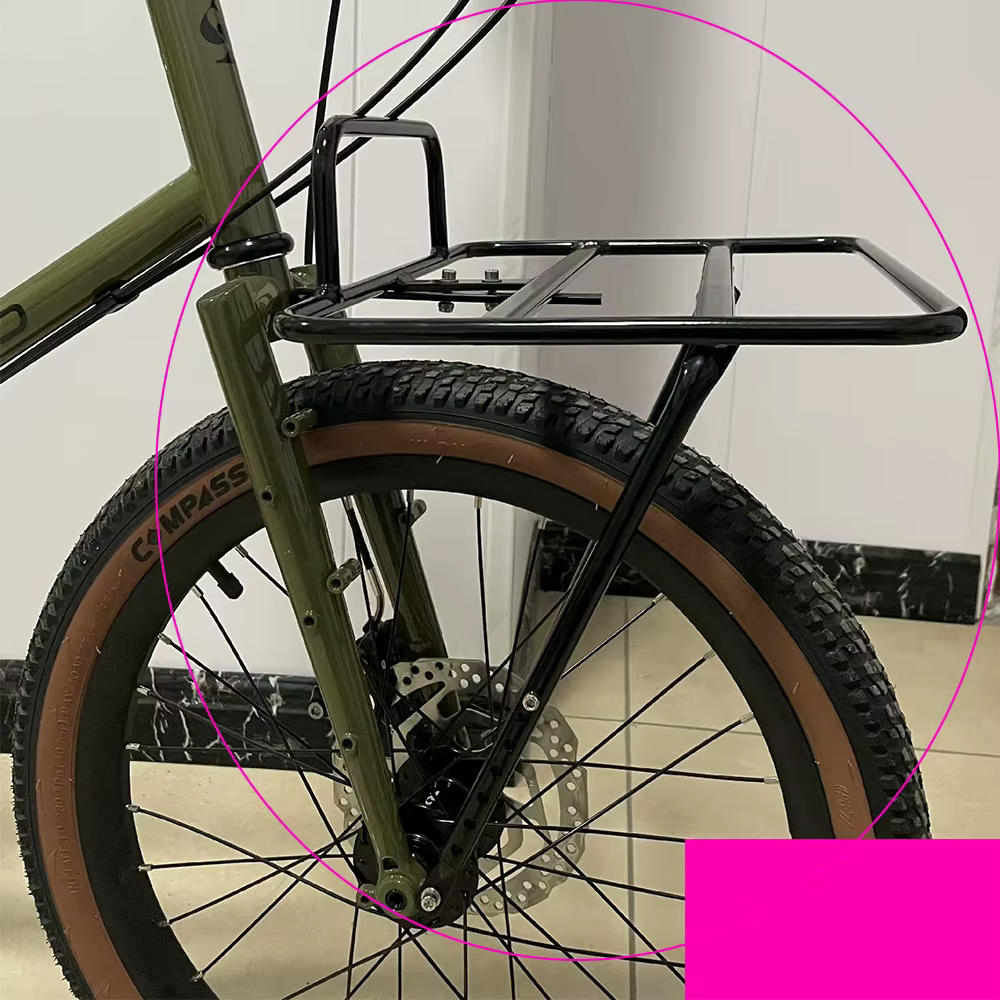 Plateau d'étagère avant de vélo 700C en alliage d'aluminium