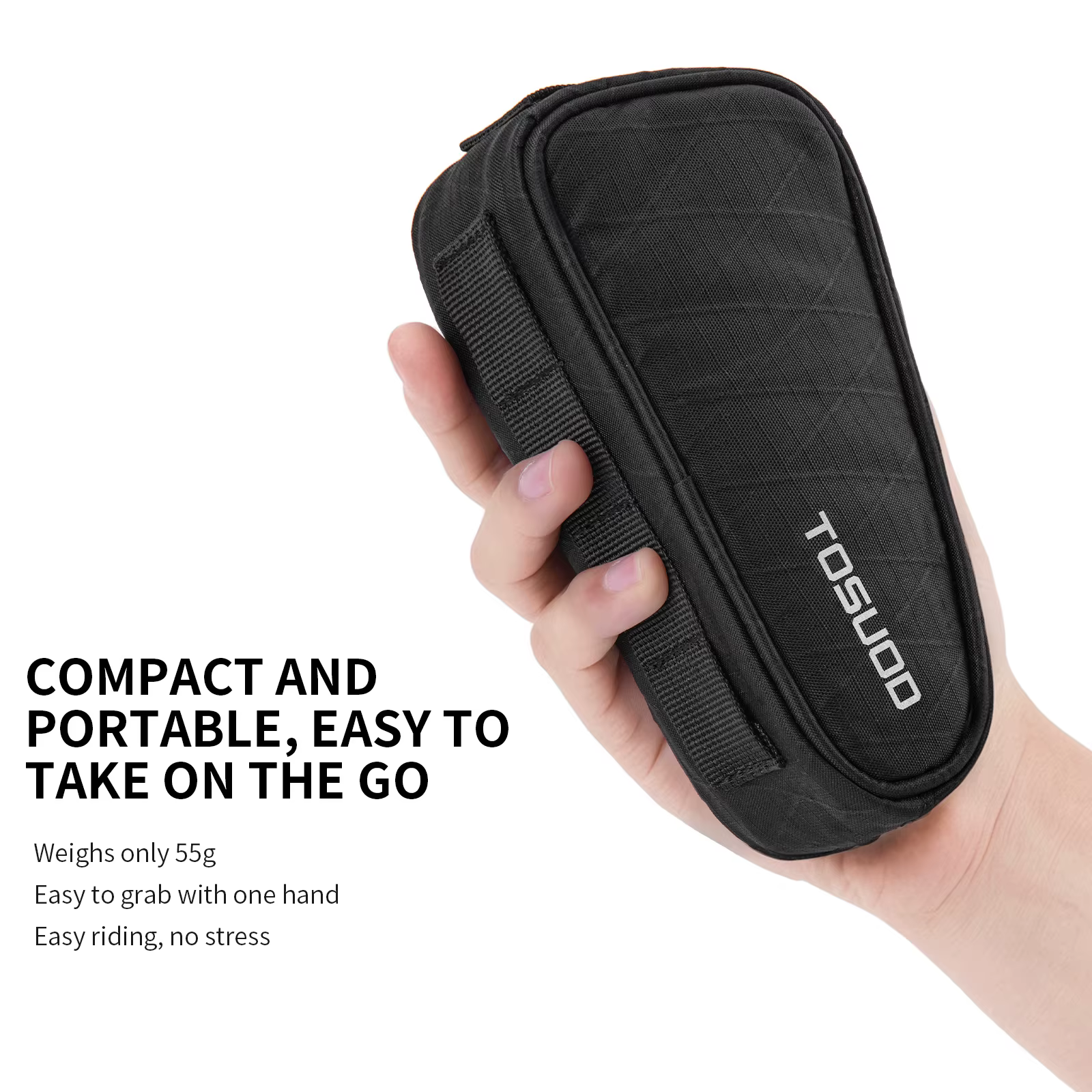 Sacoche de cadre portable TOSUOD pour VTT et vélo de route – Accessoire de cyclisme