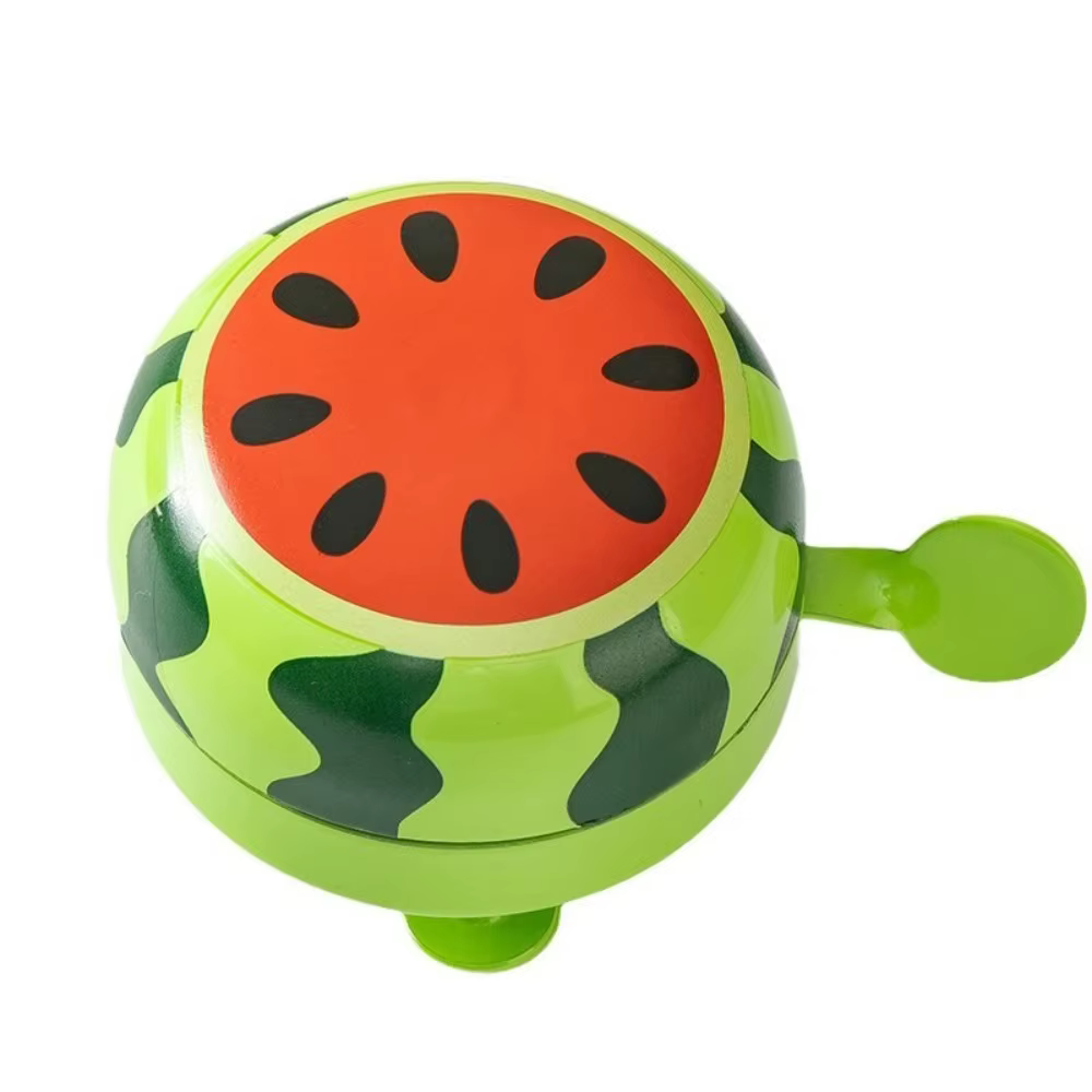 Dessin animé pastèque fraise motif cloche vélo