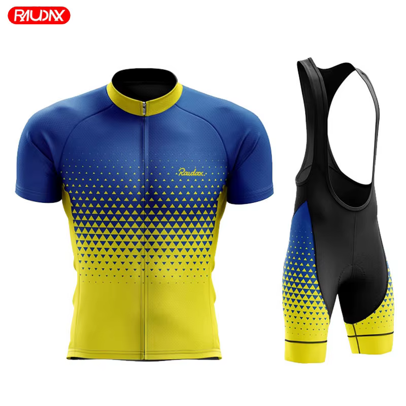 Raudax-Ensemble de cyclisme à séchage rapide pour homme