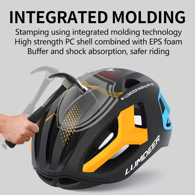 Nouveau casque de vélo avec feux arrière magnétiques léger sécurité de conduite Protection de la tête vtt casques de