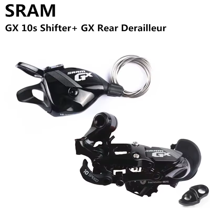 SRAM GX Eagle dérailleur arrière Cage courte 10 vitesses avec manette de vitesse GX groupe 10s pour VTT