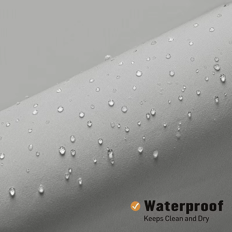 PEVA rideau de douche imperméable moisissure salle de bain rideau solide vague fenêtre Tulle maison luxe avec crochets lourd S pli ondulé douche
