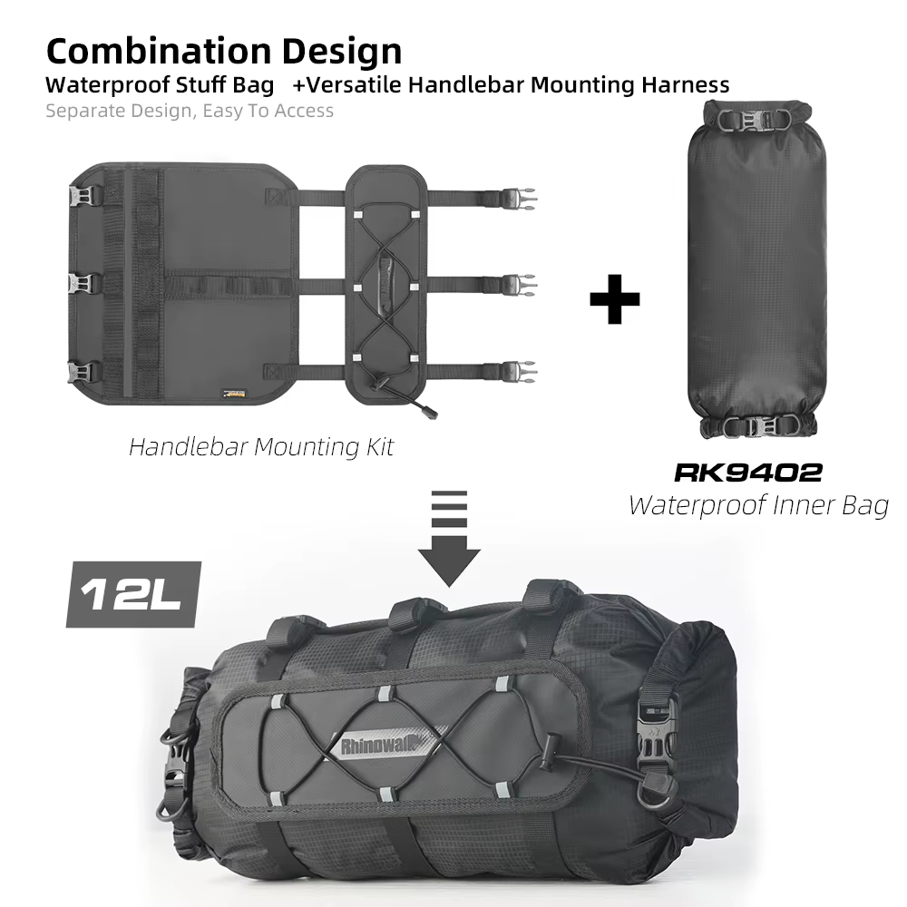 Bal inowalk-Sac multifonctionnel pour guidon de vélo