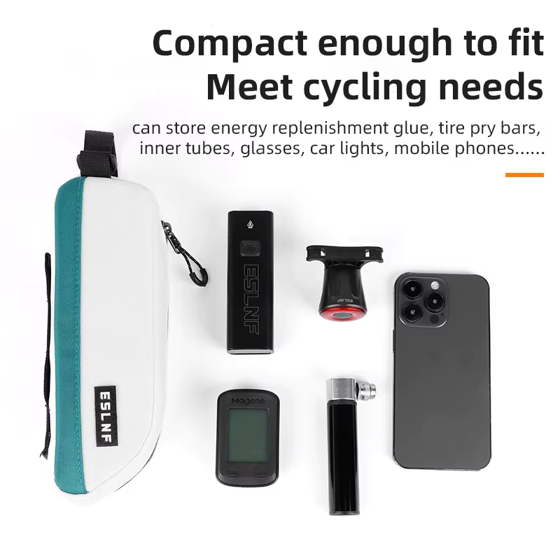 ESLNF sac de Tube supérieur de vélo Portable sac triangulaire de cadre avant de cyclisme sac