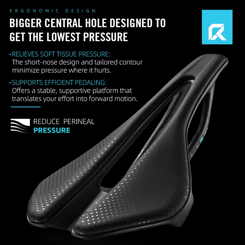 Selle de vélo RYET entièrement en carbone