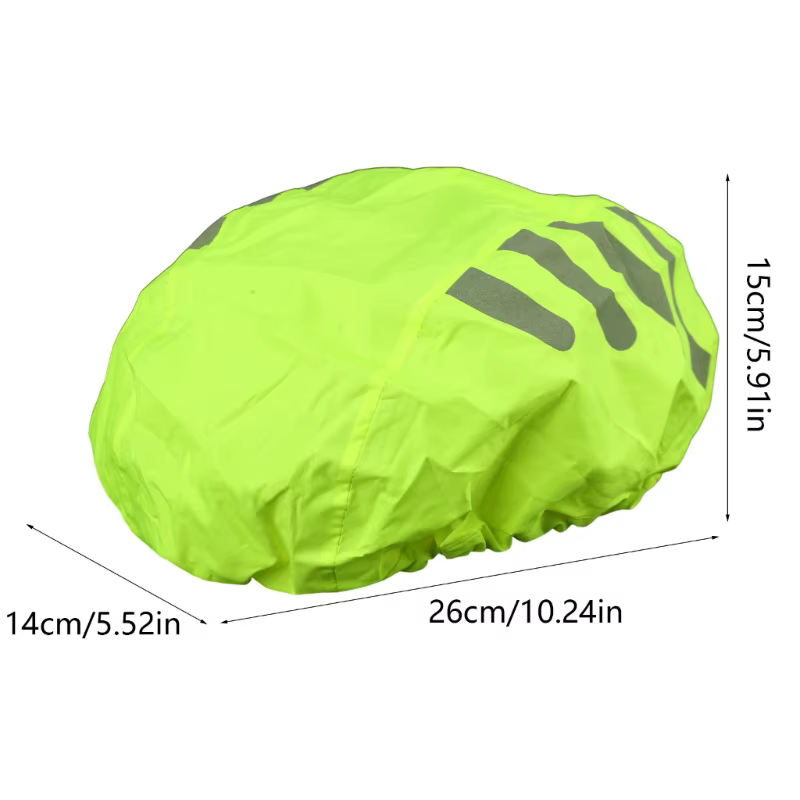 Housse pluie pour casques vélo