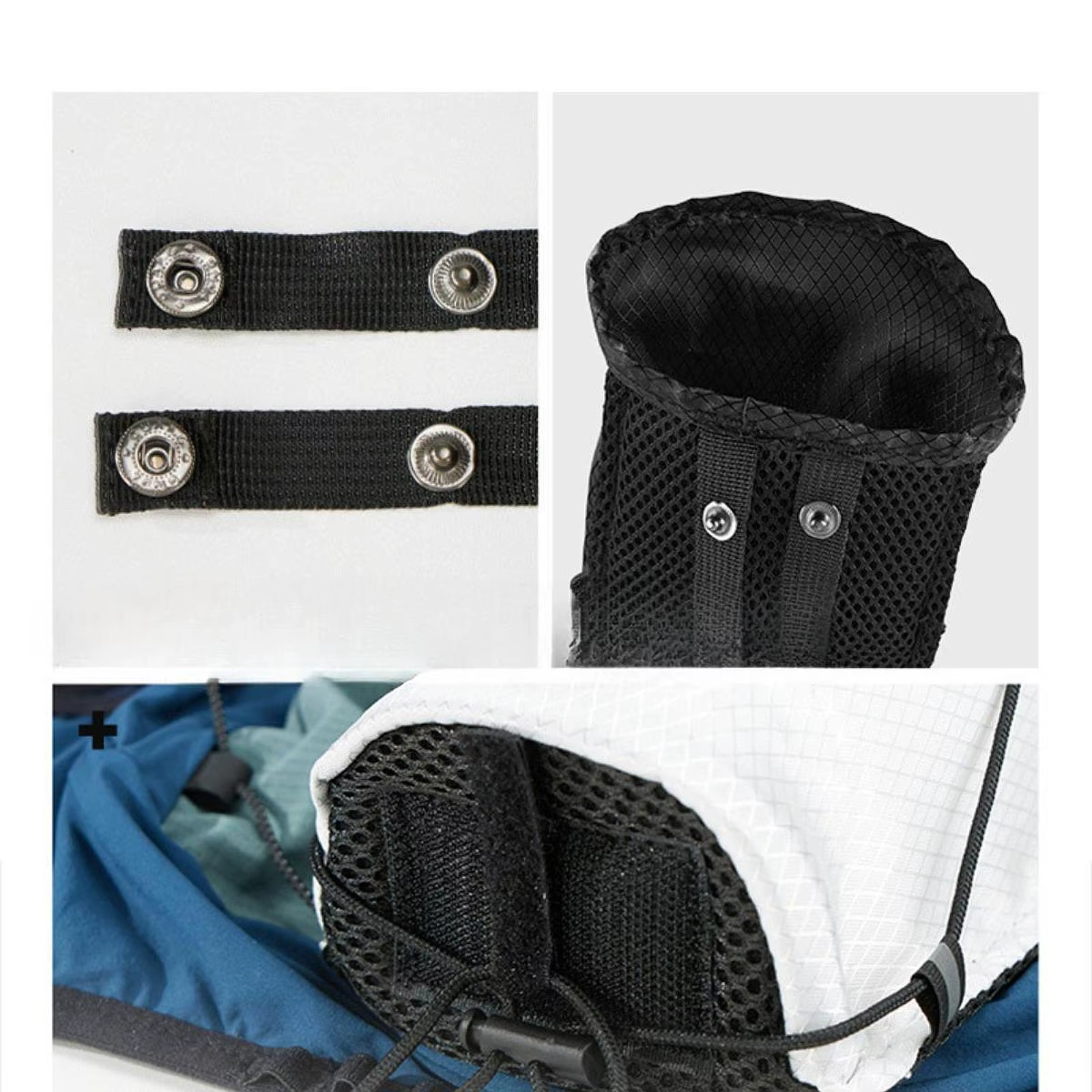 Sac de transport pour bâtons de trekking, accessoire de sac à dos, résistant à l'usure, léger, organisateur de bâtons de randonnée pour la randonnée et la marche