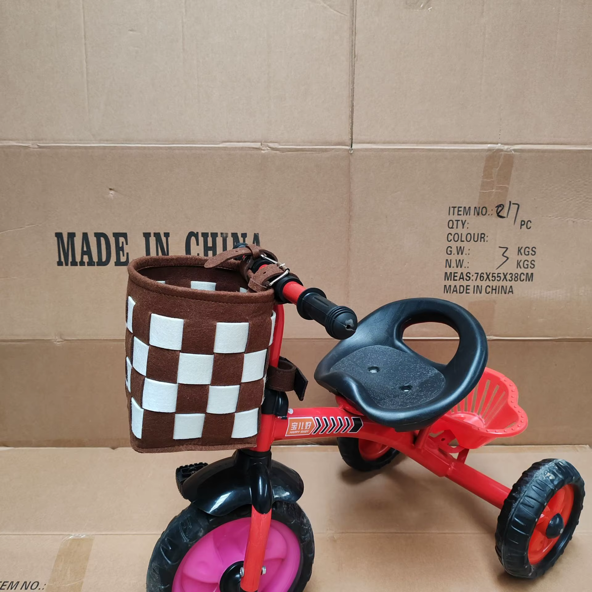 Panier de vélo marcheur poussette sacs suspendus guidon