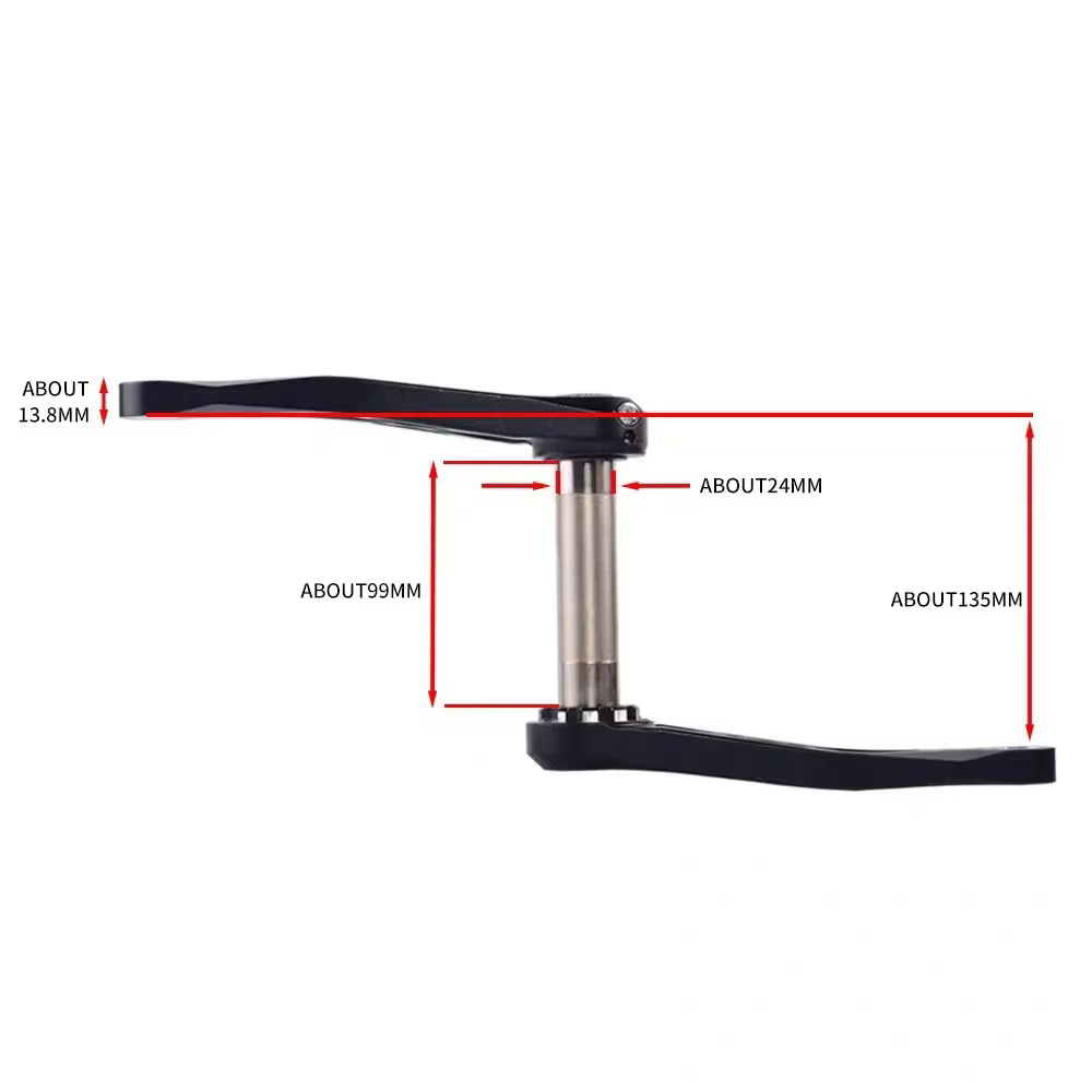 Pédalier de vélo de montagne BSA 24 mm 165 170 175 mm R-SPEC Trail Hollow pour DH AM XC compatible Shimano SRAM
