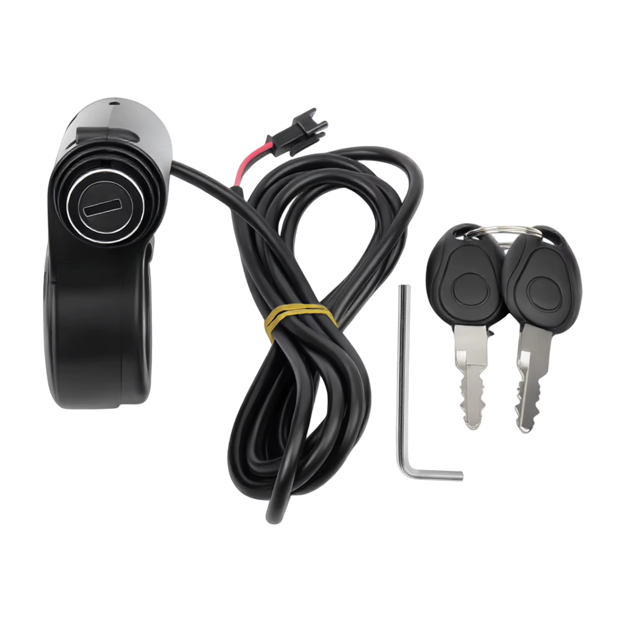 Contacteur de Démarrage Universel pour Moto Électrique et Scooter avec Clés
