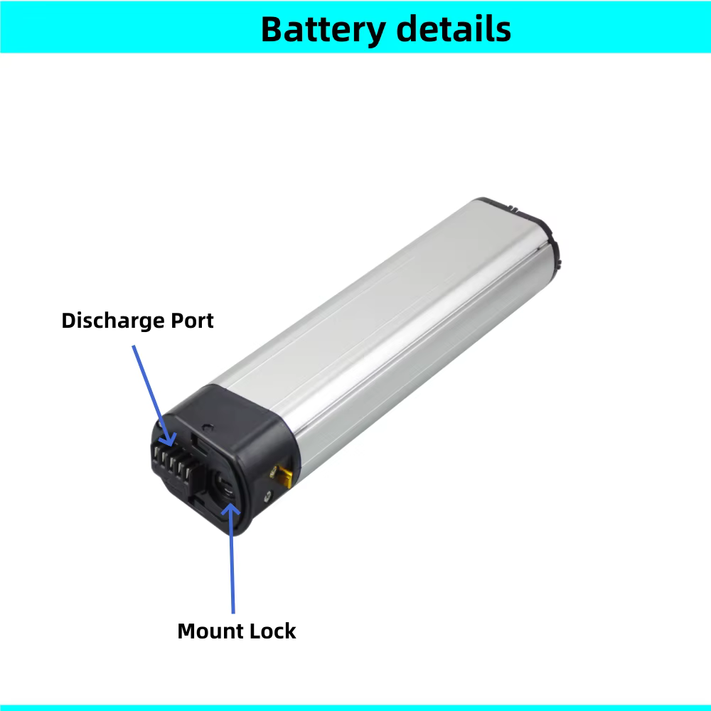 Batterie pour vélo électrique pliable