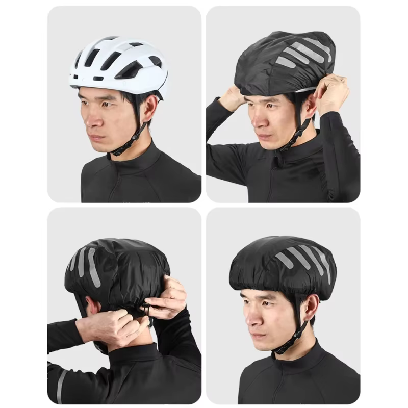Housse de protection contre la pluie pour casques de vélo