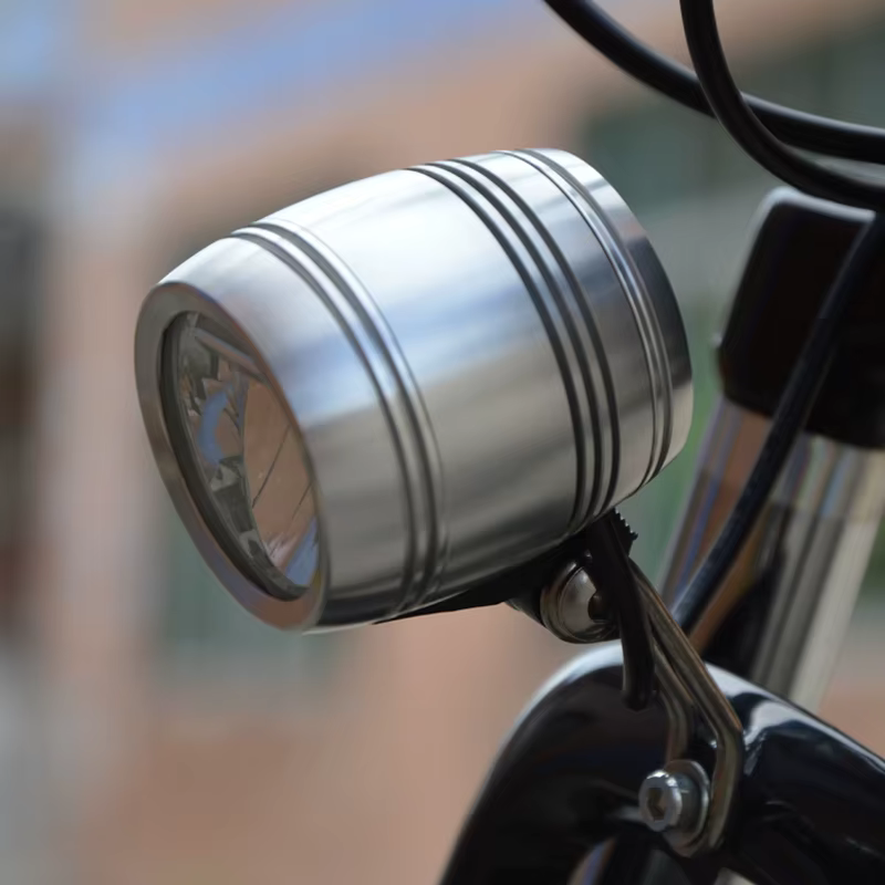 Lampe frontale avant de vélo pour Dynamo HUB avec câble de feu arrière
