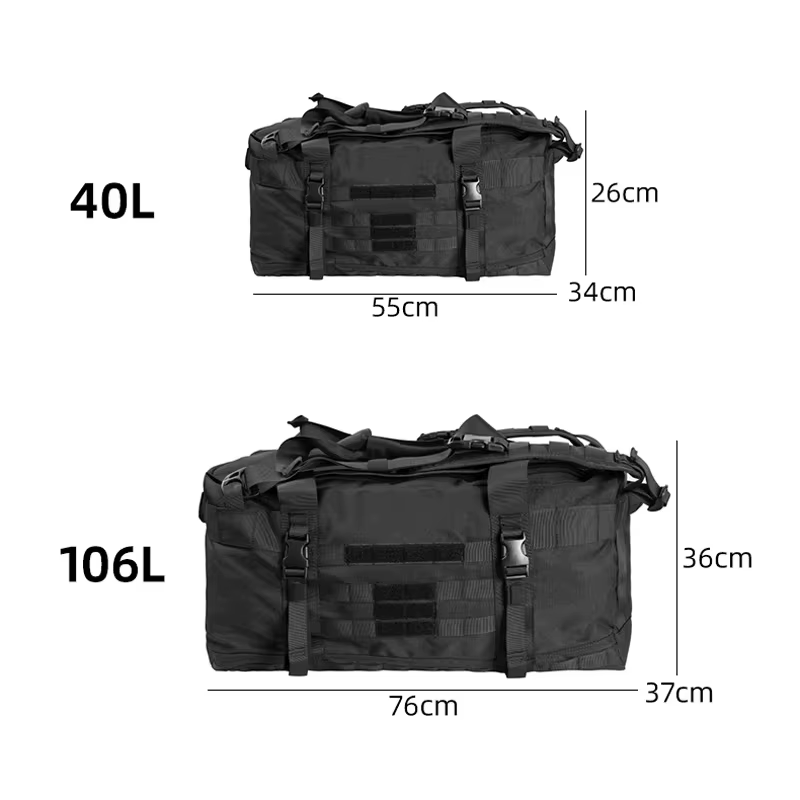 Sac de voyage 106L 40L, sac de sport, sac à dos de camping, sac tactique grand format, sac de randonnée pour homme, sac de voyage pour la montagne, sac de sport pour la gym, sac de voyage pour le week