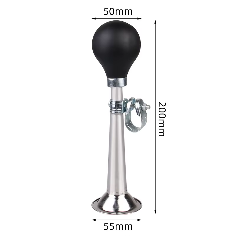Klaxon de vélo vintage rétro en métal