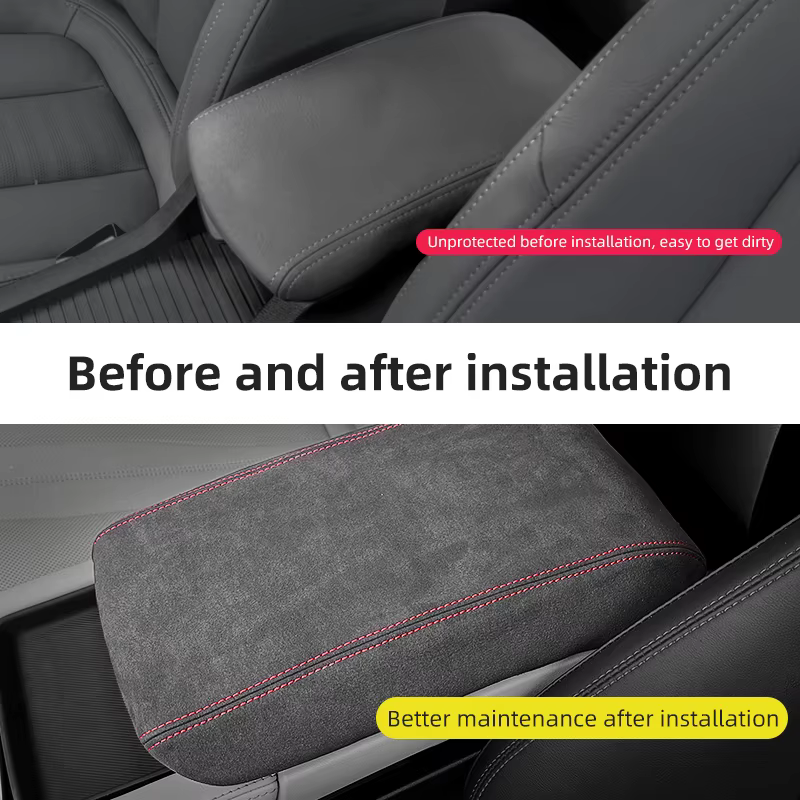 Pour Peugeot 308 GTI 308S 2015 2016 2017 2018 2019 2ème génération T9 SW Couvercle de boîte d'accoudoir central Accessoires de garniture Peugeot 408