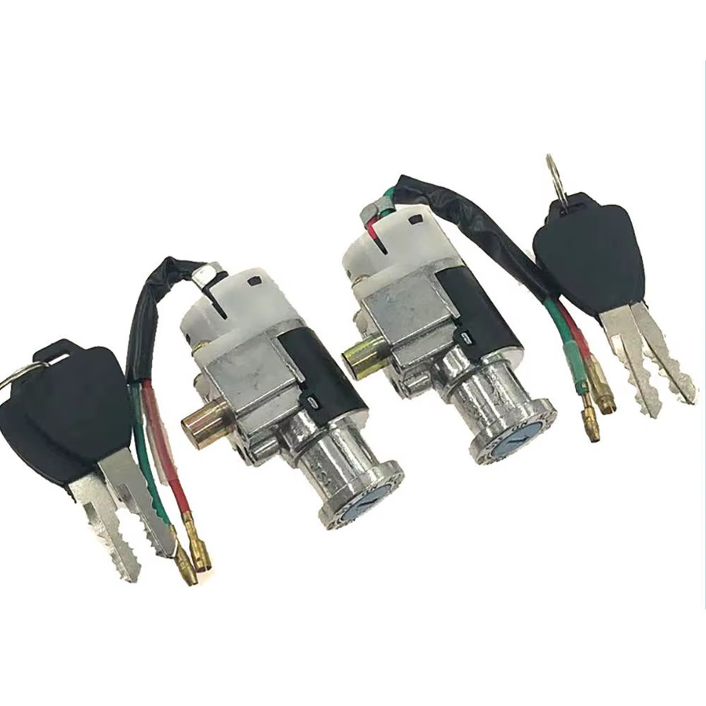 Verrouillage de batterie de vélo électrique avec 2 prédire