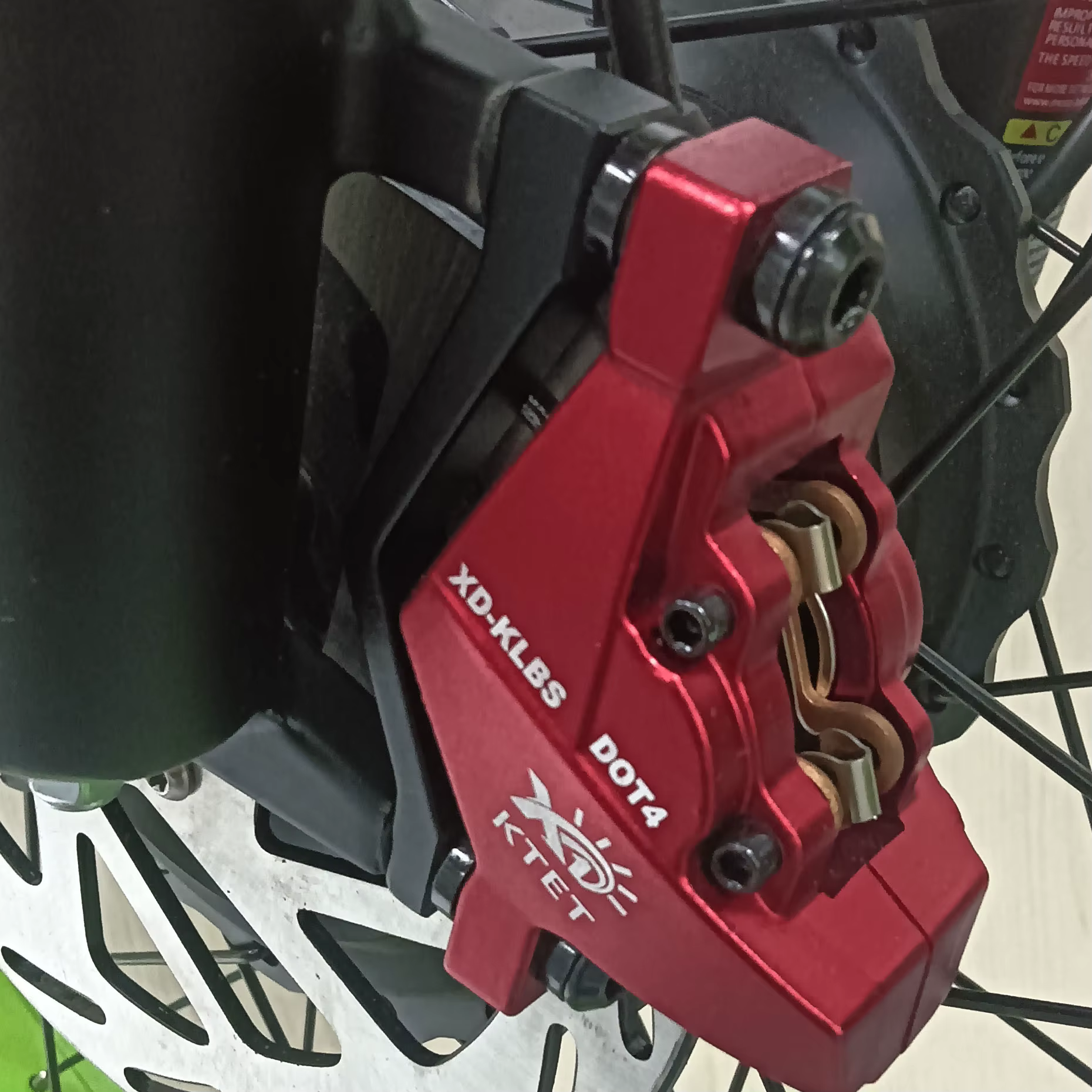Nouvelles plaquettes de frein à disque Ebike pour XD-KLBS-DOTS étriers