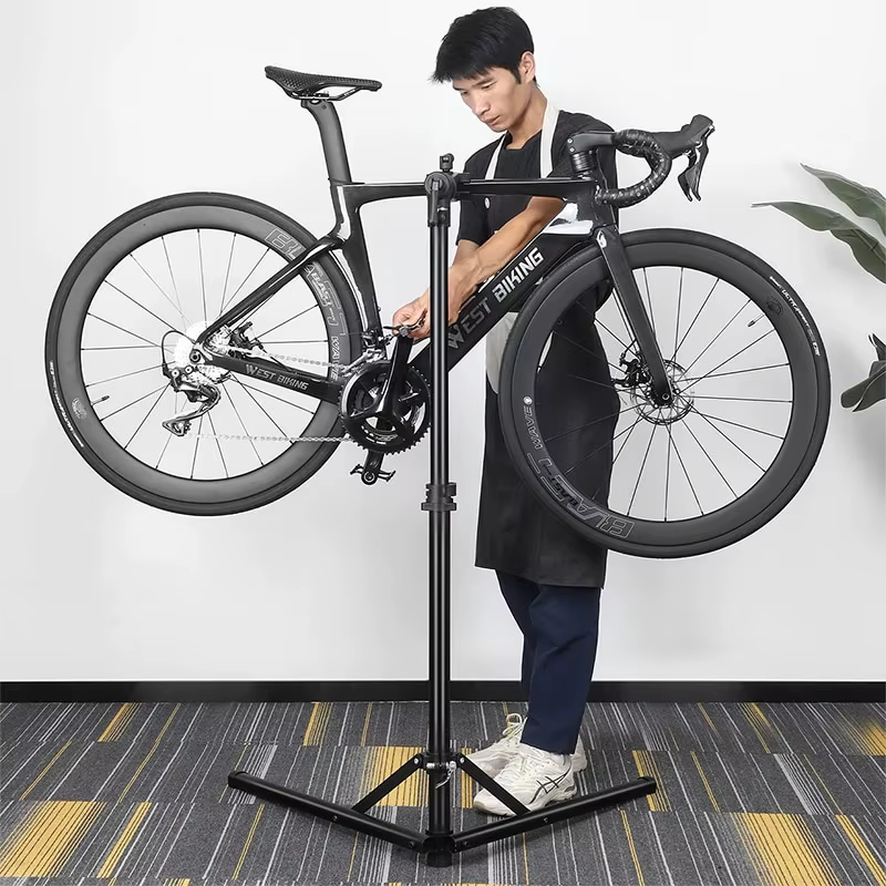 WEST BIKING – support de réparation de vélo pliable
