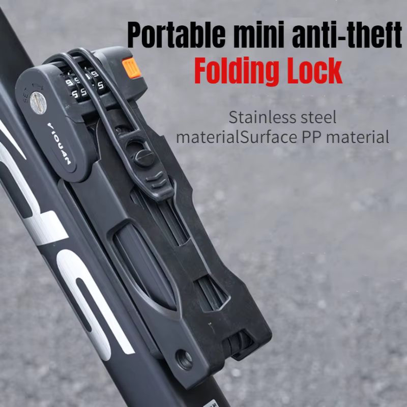 Serrure pliante Portable pour vélo de route et de montagne