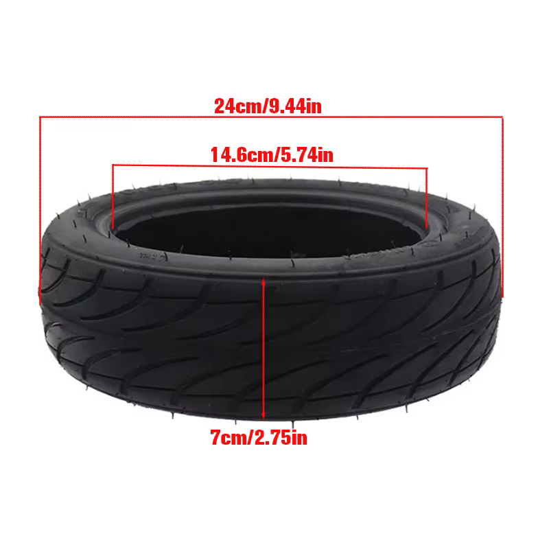 Pneu de scooter électrique 70/65-6.5 10X2.7-6.5
