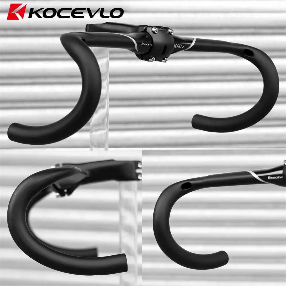 Guidon de vélo de route en carbone AERO 3