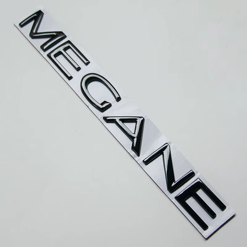 Autocollants de coffre avec lettres MEGANE, pour Renault MEGANE 1 2 3 4 MK1 MK2 MK3 MK4 RS, accessoires extérieurs