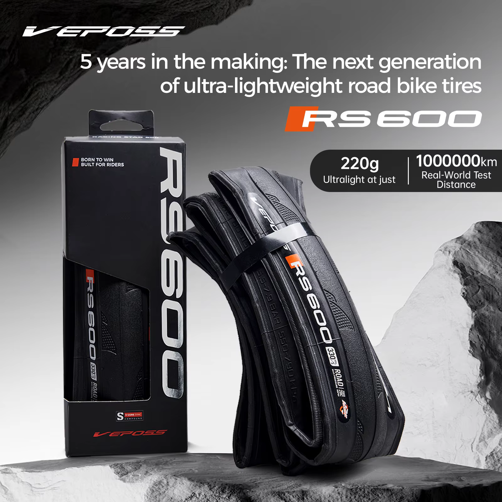 Vélo de route Vook Veposs700X28C