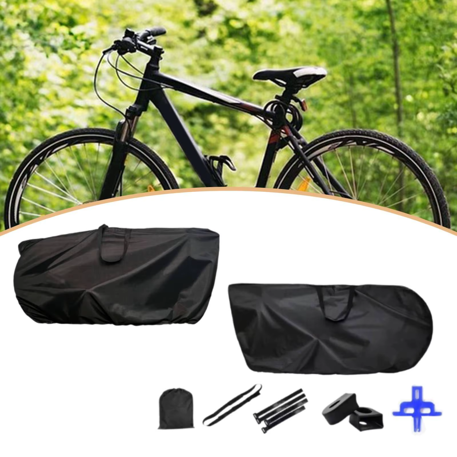 Sac de rangement pour vélo