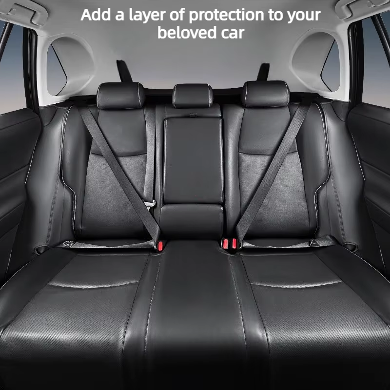 Pour RAV4 2020-2025 : protections latérales du siège arrière - Ensemble de garniture de protection premium Accessoires pour panneaux anti-rayures et anti-taches