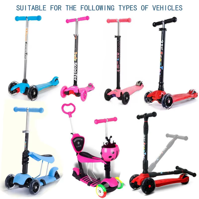 Housses de poignée pour scooters pour enfants – Poignées en caoutchouc souple
