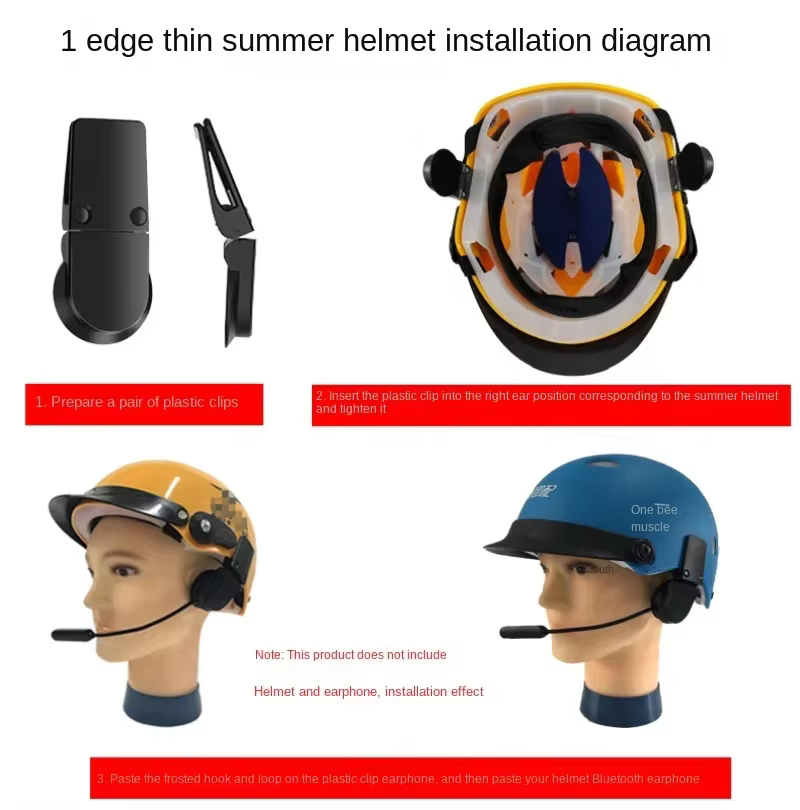 Pince de fixation pour casque de vélo électrique