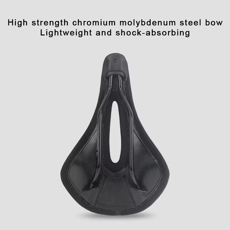 Selle RIRO Comfort EVA VTT 155mm avec rails en acier siège de vélo ultra-léger absorbant les chocs